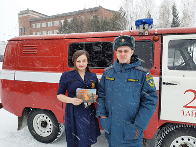 На территории Тайшетского района проходят проверки добровольных пожарных формирований