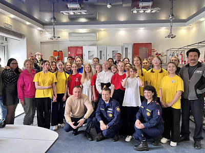 Поздравление от Дружины юных пожарных школы №14 города Иркутска