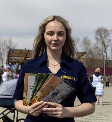 Акция «Молодёжь Прибайкалья против пожаров» прошла в Усолье-Сибирском
