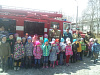 Малыши в гостях у пожарно-спасательной части №53 г. Байкальска 