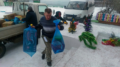 Акция «Подари Новый год детям-сиротам» в Усолье-Сибирском