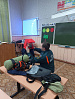 Первоклассники Барлукской школы научились пожарной безопасности в быту 