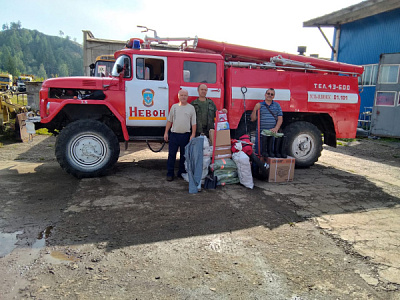 Пожарно-техническое вооружение по субсидии Правительства получили добровольцы Усть-Илимского района