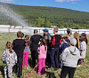 День пожарной безопасности в детском оздоровительном лагере  «Санаторий Усть-Кут» прошёл жарко, дружно и с пользой! 