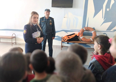 Акция "Безопасные каникулы" в ЛДП "Радуга" при школе №2 р.п Куйтун 