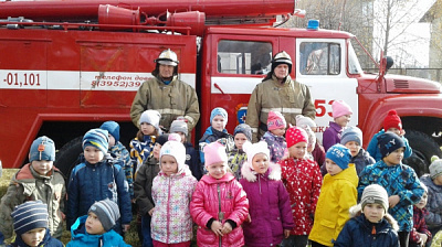 Экскурсия за ценными знаниями в ПСЧ-53 г. Байкальска