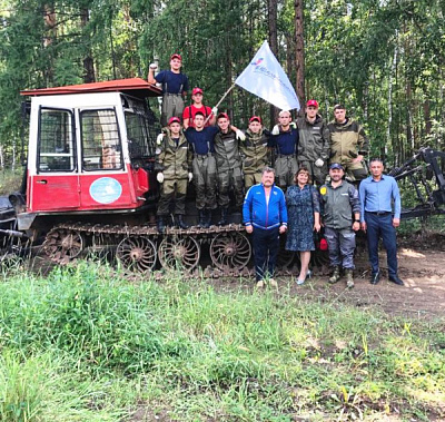 Добровольцы ОНФ и ВДПО делают все возможное, чтобы не допустить распространение пожаров на севере Иркутской области