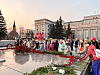 Школьники Иркутска приняли участие в акции "Рассвет Победы!"