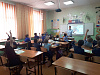 Беседа о пожарной безопасности с учениками начальных классов поселка Чунский