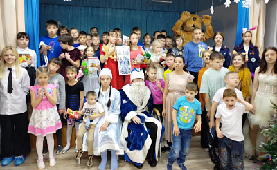 Благотворительная акция "Спешим делать добро" в доме-интернате №1 города Иркутска
