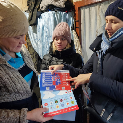 Автономные пожарные извещатели нуждающимся семьям Казачинско-Ленского района