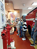 Юные пожарные на экскурсии в музее пожарной охраны г. Иркутска