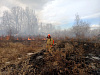 Добровольцы Услонского МО ликвидировали пожар вблизи деревни Челяба 