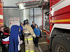 Экскурсия в пожарную часть №117 города Бирюсинска