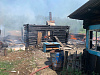 Оперативное тушение пожара в селе Новая Када