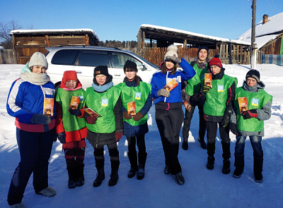 Более 1000 человек приняли участие в «Снежном десанте» в Зиминском районе