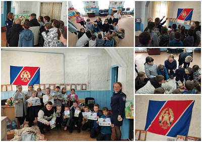 Второклассники посетили офис ВДПО в Усть-Уде