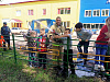 Мастер-класс по безопасности на празднике в селе Казачинское
