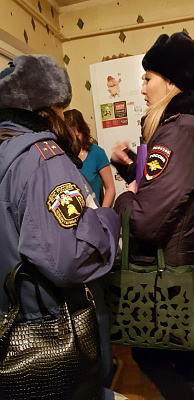 В Иркутске прошел противопожарный рейд по семьям из «групп риска»