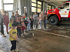 Экскурсия в пожарную часть города Саянска