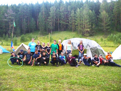 Профильная смена ВДПО в лагере «Мечта» Усть-Удинского района
