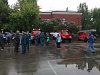 Иркутские пожарные отметили свой праздник зрелищной игрой в футбол