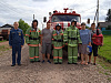 Новое оборудование получили добровольные пожарные в Балаганском районе