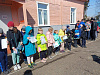 Акция "Молодежь Прибайкалья против пожаров" в селе Бирюса