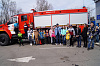 Экскурсия в пожарную часть города Шелехова, посвященная Дню Победы