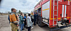 День открытых дверей в пожарной части города Тайшета