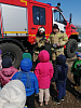 Демонстрация пожарной техники для воспитанников детского сада "Сказка"