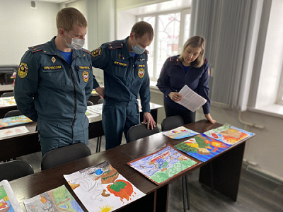 В Нижнеудинске подвели итоги конкурсов детского творчества по пожарной безопасности