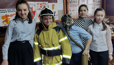 Урок-экскурсия в 30 пожарно-спасательную часть города Усть-Кута