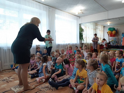 Познавательные занятия в детских садах Казачинско-Ленского района