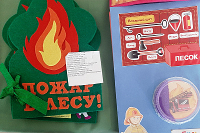 Книжка-малышка для детей - один из способов изучить правила пожарной безопасности