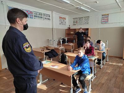 Месячник по пожарной безопасности в школах и детских садах Усть-Илимского района