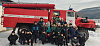 Экскурсия и обучение ребят кадетского класса основам пожарной безопасности