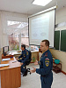 Беседы о пожарной безопасности перед каникулами в городе Усть-Куте