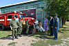 Добровольная пожарная команда села Казачье Боханского района получила новое пожарно-техническое вооружение  