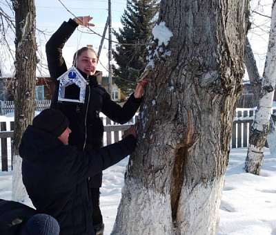 Дюповцы приняли участие в доброй акции "Покорми птиц зимой"