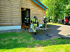 Учебная эвакуация в детском оздоровительном лагере "Лосёнок" города Усть-Илимска