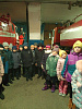 Экскурсия в пожарную часть №36 города Железногорск-Илимский