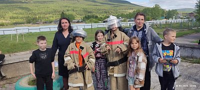 День пожарной безопасности в детском оздоровительном лагере  «Санаторий Усть-Кут»