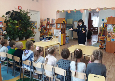 Урок безопасности для дошколят МБДОУ д/с №92 города Иркутска