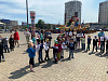 Противопожарные службы Ангарска поздравили юных горожан с Днём защиты детей