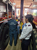 Экскурсия в пожарную часть жилого района Падун