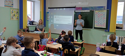 Лекция по пожарной безопасности в Ключевской школе