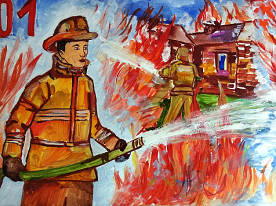 Стартовал областной конкурс «Сказочный герой пожарный»