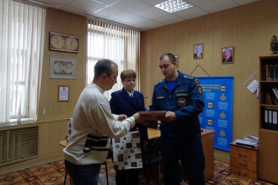 Награждение добровольцев Усть-Кутского района