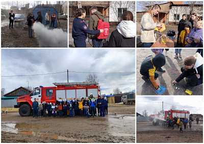 Дюповцы Казачинско-Ленского района присоединились к акции "Молодежь Прибайкалья против пожаров"